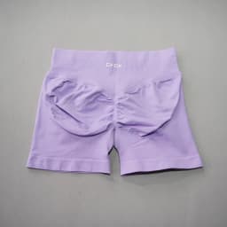 DFDK 4.5 Inch Biker Shorts Women High Waist Scrunch Booty Push Up Squat Proof Quick Dry Gym Yoga Running Sport Shorts