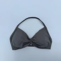 Strappy Bra Gym Top Women High Support Thin Strap Ruched Backless Halter Push Up Seamless Sports Bras Workout Yoga With Pads
