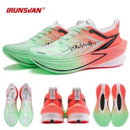 IRUNSVAN Carbon Plate Racing Shoes Marathon Running Shoes Training Shoes Breathable Cushioning Unisex 131