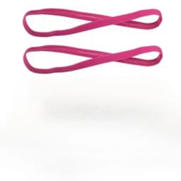 2PC Sports Headband Girls Sport Anti-slip Elastic Rubber Sweatband Candy Women Men Yoga Hair Bands Football Run Football Fitnes