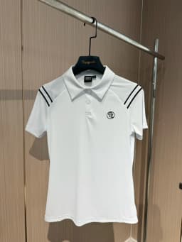 PL Summer Golf Women's Polo Shirts Mesh Breathable Short Sleeve Top Quick-dry T-Shirt Pleated Golf Skort Sports Tennis Skirts