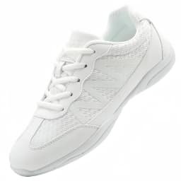 Girls White Cheerleading Shoes Lightweight Cheer Shoes Breathable Dance Aerobics Sports Sneakers 2105