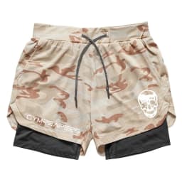 GYMREAPERS Camo Running Shorts Men Gym Sports Shorts 2 In 1 Quick Dry Workout Training Gym Fitness Jogging Short Pants Men Short