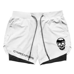 GYMREAPERS Camo Running Shorts Men Gym Sports Shorts 2 In 1 Quick Dry Workout Training Gym Fitness Jogging Short Pants Men Short