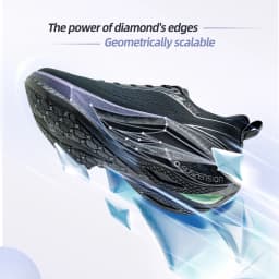 ONEMIX Men Running Shoes Super Lightweight Outdoor Athletic Training Jogging Sneakers Anti-Slip Wear-Resistant Walking Footwear