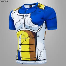 Men T-shirt Z Goku 3D Anime Cartoon Printed Tshirt Goku Image Men's Short Sleeve Gym Comfortable Top Comprehend Sport Shirts