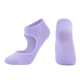 EU 35-42 Silicone Anti-Slip Backless Yoga Socks Women Pilate Socks Indoor Dance Ballet Fitness Sports Socks for Fitness Gym