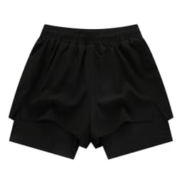 2 in 1 Men's Outdoor Running Shorts Quick-drying Fitness Training Double Layer Sweatpants New Sport Bottoms Bodybuilding Pants