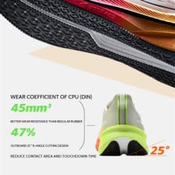 Xtep 2000km 3.0 Running Shoes For Men Spring Sneakers Cushioning Training Jogging Wear-Resistant Lightweight 875119110032