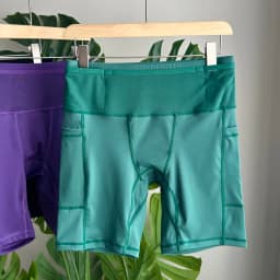 Womens Marathon Running Shorts with Waist Pack Compression Gym Tights Yoga Fitness Outdoor Sports Short Pants Leggings Quick Dry