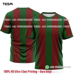 TESM Retro Football Jersey 1974 Style #14 Print Orange Soccer Fan Shirt Men Beach Tennis Padel & Volleyball Training