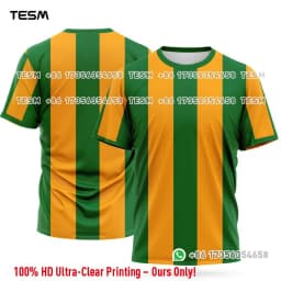 TESM Retro Football Jersey 1974 Style #14 Print Orange Soccer Fan Shirt Men Beach Tennis Padel & Volleyball Training