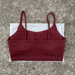 Solid Color Tight Fitness Women Sport Bra Spaghetti Strap Gym Yoga Bra Athletic Underwear Soft Top Workout Train With Chest Pad