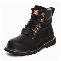 KOWM Cowhide Hiking Shoes Men Waterproof Motorcycle Tactical Shoes Hunting Boot Desert Combat Snow Boots Trekking Travel Sneaker