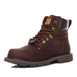 KOWM Cowhide Hiking Shoes Men Waterproof Motorcycle Tactical Shoes Hunting Boot Desert Combat Snow Boots Trekking Travel Sneaker
