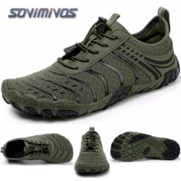 Men's Cross-Trainer | Barefoot & Minimalist Shoe | Zero Drop Sole | Wide Toe Box Women Upstream Swimming Shoes Beach Slippers