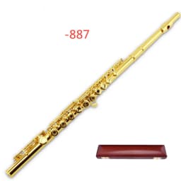 Top Japan YF-471 Flute 16 Hole with E Key YF-271 Silver Plated Flute C Key White Copper Flauta Transversal Music Instrumentos