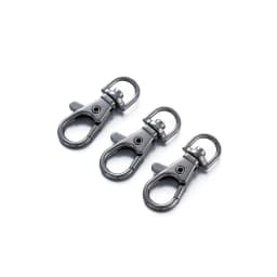10pcs/lot Key Chain Ring Outdoor Backpack Bag Parts Snap Hook Swivel Trigger Lobster Clasp For DIY Craft Jewelry Making Supplies