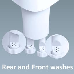 Small Bidet Toilet Seat Attachment Dual Nozzle Butt Cleaner Sprayer Shattaf Japanese Non Electric Toilette Cover