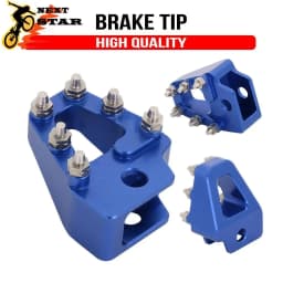 CNC Rear Brake Pedal Step Tip For Yamaha IT175 400 TT500 TTR125 125E/L LE TTR225 230 TTR250 XT225 IT TT TTR XT 250 350 550 600