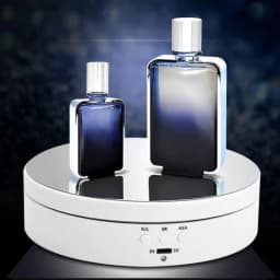 High Power Electric Rotating Mirror Jewelry Display Stand Base Jewelry Organizer Turntable Jewellery Packaging Display Jewelry