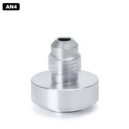 Top Quality Aluminum AN4 6 8 10 12 AN Straight Male Weld Fitting Adapter Weld Bung Nitrous Hose Fitting Silver