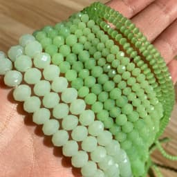 AB Clear Austria Faceted Crystal Rondelle Glass Bead Loose Spacer Beads For Jewelry Making DIY Bracelet Necklace 3/4/6/8/10/12mm