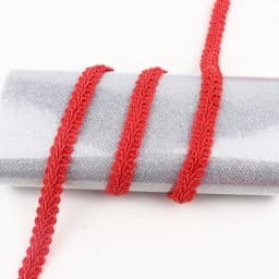 12Mm Centipede Lace Ribbon Woven Braid Lace Sewing Clothing Accessories Accessories Curve Lace Diy Craft Wedding Decoration 5M