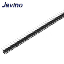 5/20/50PCS 1x40P 2.54mm Round Hole Female Header Tin Single Row 40Pin 0.1" Breakable Stackable PCB IC Crystal Socket Connector