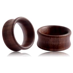 Casvort 2PCS Piercing Wood Ear Plugs Tunnels Body Jewelry Ear Gagues Fashion Women Men Expanders Earring Gift