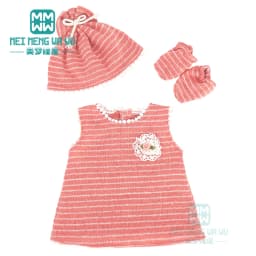 Clothes for Doll Fit 40cm New Born Doll Accessories Soft Piece Crawling Clothes