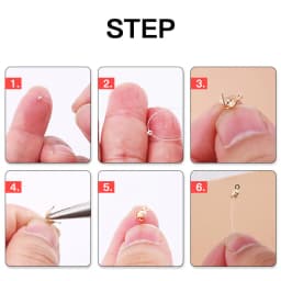 14K Gold Filled Thread Clip Buckles 2 Holes Thread Clasps Beads&Pearl Hooks For Bracelet Necklace Making DIY Jewelry Findings