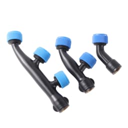 1/4” Female Thread Pesticide Sprayer Nozzle 1/2/3 Nozzle Head Optional Garden Agriculture Greenhouse Irrigation Misting Nozzles