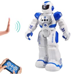 Sayzon Hot RC Robot Smart Action Walk Singing Dance Action Figure Gesture Sensor Toys Gift for Children