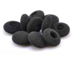 25 Pairs 50 Pcs 18mm Foam Earbud Earphone Earbuds Tips Headphone Ear Pads Cushion Replacement Sponge Covers for Earphone MP3 MP4