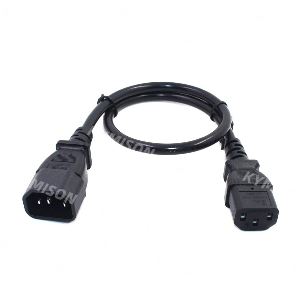IEC 320 C14 To C13 Extension Cable For PDU UPS 10A 250V Male Plug To Female Socket AC Power Cord