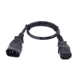 IEC 320 C14 To C13 Extension Cable For PDU UPS 10A 250V Male Plug To Female Socket AC Power Cord
