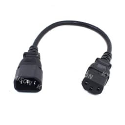 IEC 320 C14 To C13 Extension Cable For PDU UPS 10A 250V Male Plug To Female Socket AC Power Cord