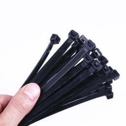 250pcs/500Pcs/bag 150,200,250,300,350,400,450,500 mm Length 3.6mm Width Self-Locking BlACK Nylon Wire Cable Zip Ties Cable Ties