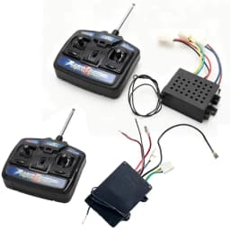 1Set 27MHZ 4CH Remote Controller Kit with 6V 12V Receiver Board for RC Kids Driving Children's Electric Cars Steering Control