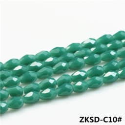 95Pcs/Lot Czech Glass Droplet 3X5MM Crystal Teardrop Beads DIY Making Crafts Material Beaded Chinese Jewelry Beading Wholesale