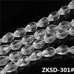 95Pcs/Lot Czech Glass Droplet 3X5MM Crystal Teardrop Beads DIY Making Crafts Material Beaded Chinese Jewelry Beading Wholesale