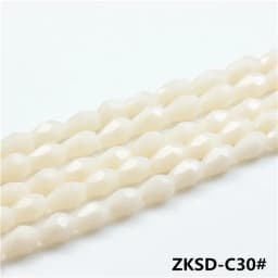 95Pcs/Lot Czech Glass Droplet 3X5MM Crystal Teardrop Beads DIY Making Crafts Material Beaded Chinese Jewelry Beading Wholesale