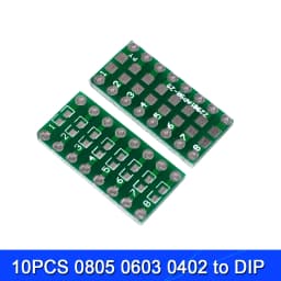 10pcs PCB Board Kit SMD Turn To DIP Adapter Converter Plate SOP MSOP SSOP TSSOP SOT23 8 10 14 16 20 28 SMT To DIP