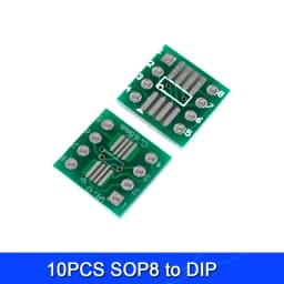 10pcs PCB Board Kit SMD Turn To DIP Adapter Converter Plate SOP MSOP SSOP TSSOP SOT23 8 10 14 16 20 28 SMT To DIP