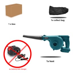 Cordless Blower Vacuum Clean Air Blower for Dust Blowing Dust Computer Collector Hand Operat Power Tool For Makita 18V Battery