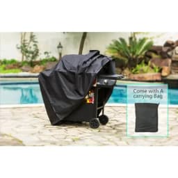 1PC 190T/210D BBQ Cover Anti-Dust Waterproof Weber Heavy Duty Charbroil Grill Cover Rain Protective Barbecue Cover Round