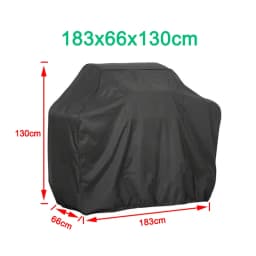 1PC 190T/210D BBQ Cover Anti-Dust Waterproof Weber Heavy Duty Charbroil Grill Cover Rain Protective Barbecue Cover Round