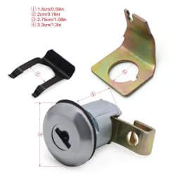Ignition Switch Fuel Gas Cap Seat Lock Key Set For Yamaha YZF R1 YZF R6 1992-2013 FJR1300 2001-2010 FZ6 YZF1000 YZF600 1991-2011