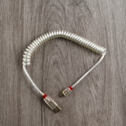 High Quality Type A to C Cable Lindy Durable Data Line 2 Meter Coiled Cable Spring Cable For Keyboard Melody 96 KBD75